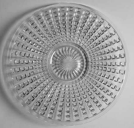 Monticello Clear 11" Sandwich Plate