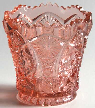 Daisy and Button Pink Toothpick Holder