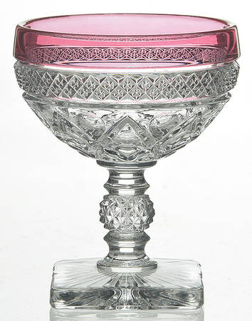 Cape Cod Ruby Flash Champagne/Tall Sherbet