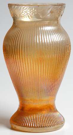 Prism and Daisy Band Marigold Bud Vase
