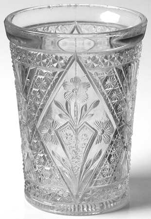 Garden Pink Flat Tumbler