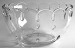 Teardrop Clear Punch Bowl