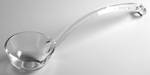 Teardrop Clear Punch Ladle