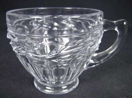 Star Holly Clear (Closed Leaves) Punch Cup