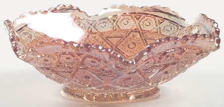 Diamond Lace Marigold Small Fruit Dessert Bowl