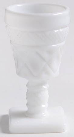 Cape Cod Milk Glass Cordial Glass