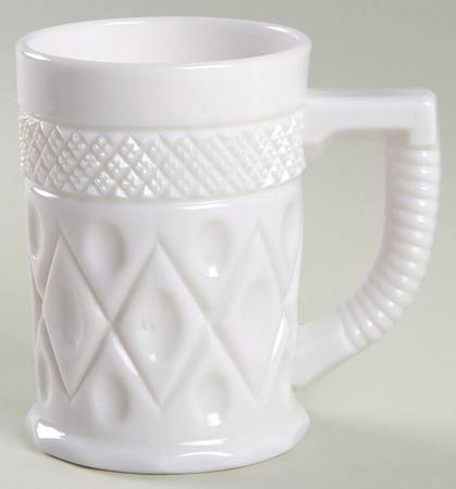 Cape Cod Milk Glass Large Mug