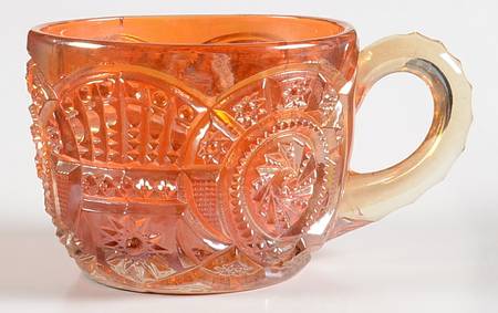 Broken Arches Marigold by Imperial Glass-Ohio