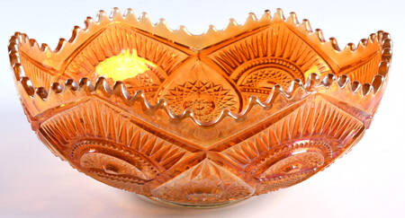 Twins Marigold Large Fruit Bowl & Base