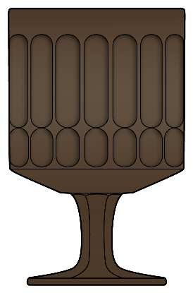 Sculptural Smoke Brown
