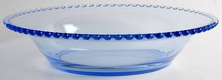 Candlewick Viennese Blue 11" Centerpiece