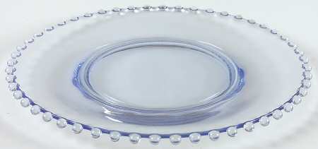 Candlewick Viennese Blue Luncheon Plate