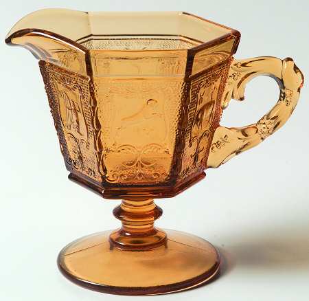Zodiac Amber (Amberglo) Creamer