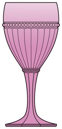 Fancy Colonial Pink by Imperial Glass-Ohio