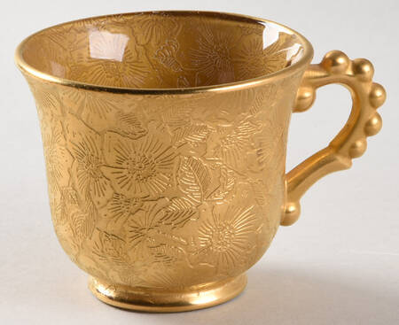 Candlewick Gold Encrusted by Imperial Glass-Ohio