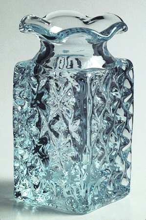 Mt. Vernon Blue 4" Flower Vase