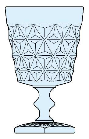 Mt. Vernon Blue by Imperial Glass-Ohio