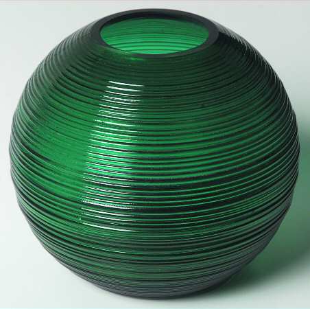 Spun Stiegel Green by Imperial Glass-Ohio