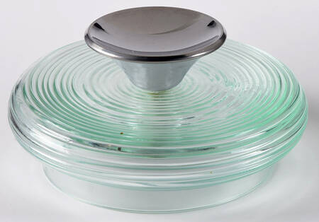 Spun Turquoise Lid for 7" Storage Jar
