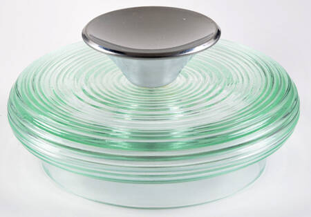 Spun Turquoise Lid for 5" Storage Jar