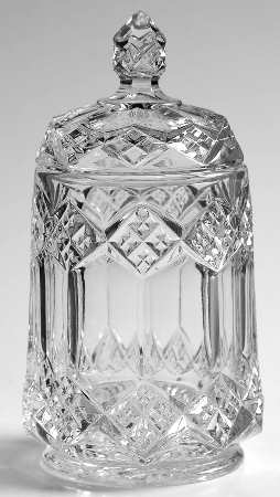 Three In One Clear Medium Candy Jar & Lid