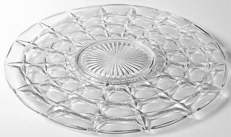 Constellation Clear 13" Torte Plate