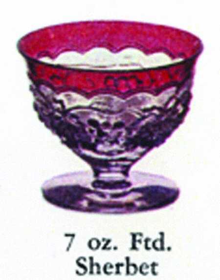 Crowned Concord Champagne/Tall Sherbet