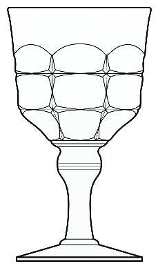 Constellation Milk Glass