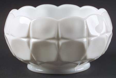 Constellation Milk Glass Open Candy Dish