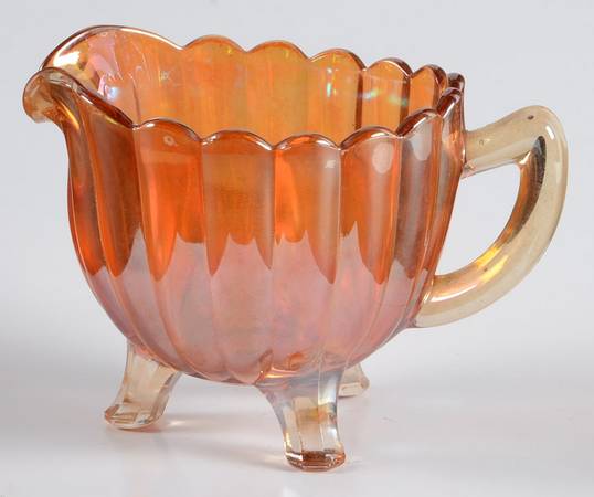 Pillar Flute Marigold by Imperial Glass-Ohio