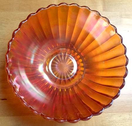Pillar Flute Marigold Small Fruit Dessert Bowl