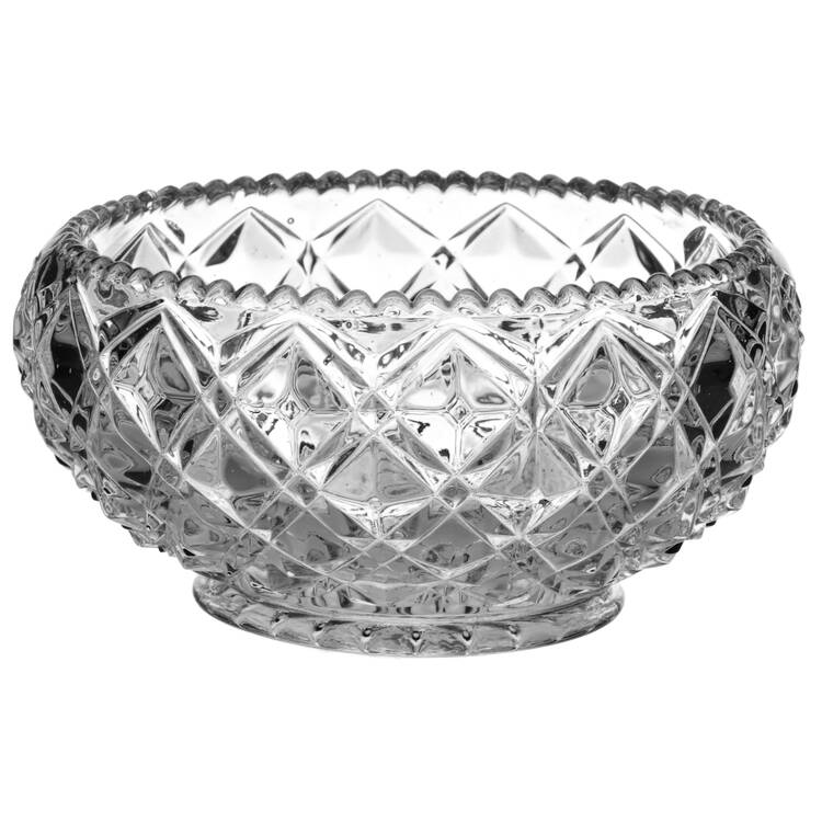 Diamond Block Clear by Imperial Glass-Ohio