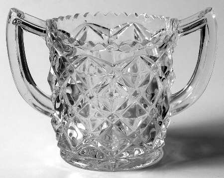 Diamond Block Clear Open Sugar