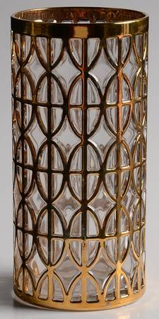 El Tabique de Oro Gold 12 Oz Flat Tumbler