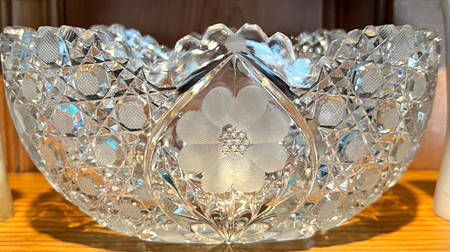 Mayflower Clear 8" Round Bowl