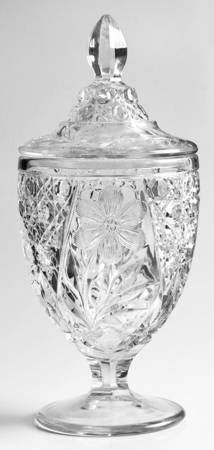 Mayflower Clear Candy Jar & Lid