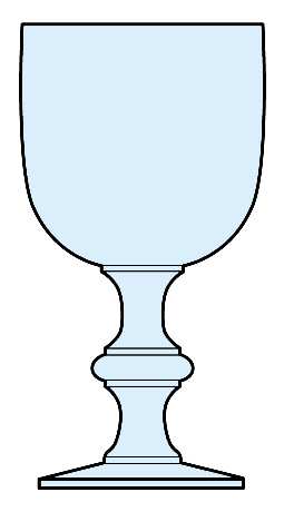 Provincial Blown Light Blue by Imperial Glass-Ohio