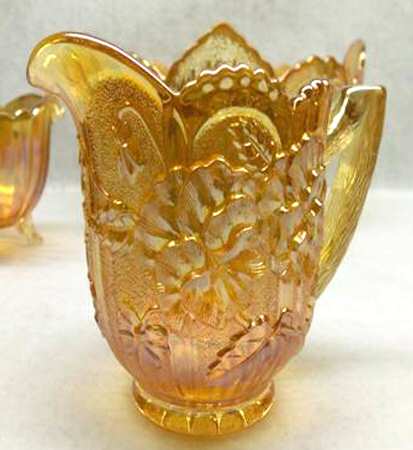 Pansy Marigold Pitcher
