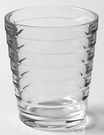 Aino Aalto Clear 7 Oz Flat Tumbler