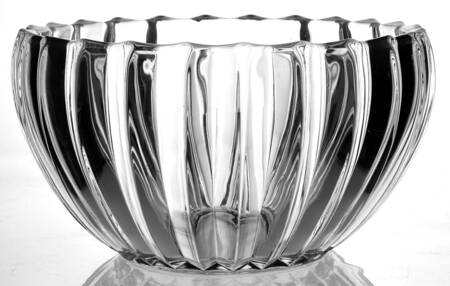 1005 Clear Cupped Punch Bowl
