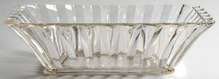 1005 Clear 11" Rectangular Bowl