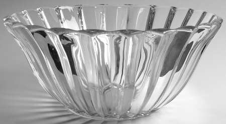 1005 Clear Flared Punch Bowl