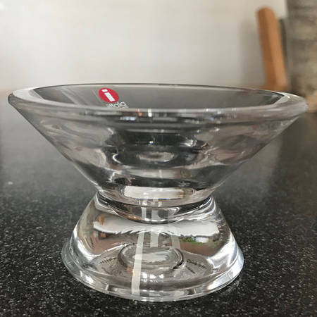 Kartio Clear 2" Single Light Candlestick
