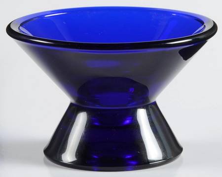 Kartio Cobalt Blue 2" Single Light Candlestick