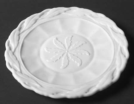 Star Holly Frosted Milk Glass by Imperial Glass-Ohio