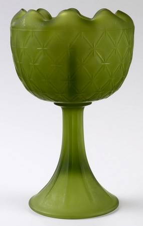 Olive Green Mist by Indiana Glass