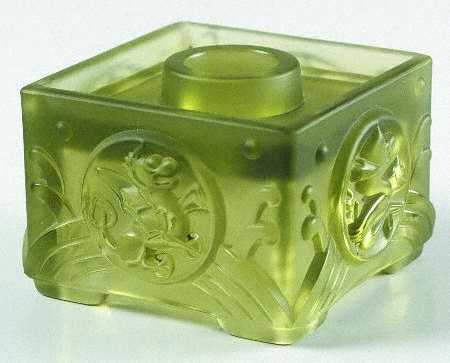 Cathay Green Frosted by Imperial Glass-Ohio