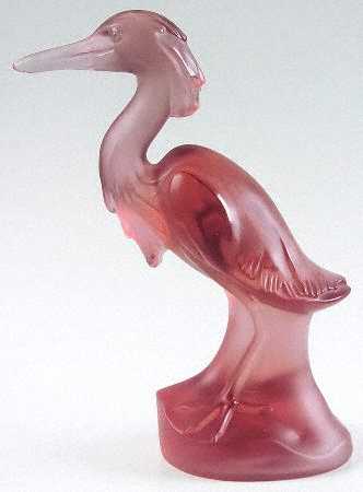 Cathay Cranberry Frosted Egrette