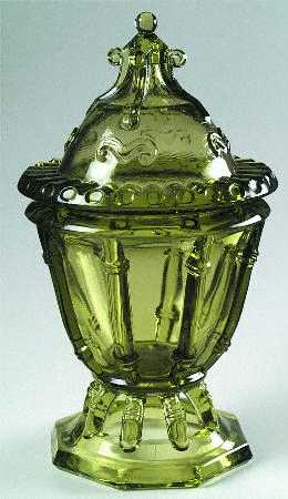 Cathay Green by Imperial Glass-Ohio