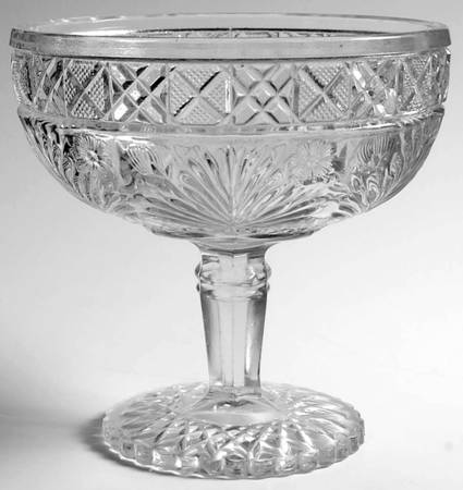 Horsemint Clear Candy Jar No Lid